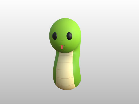 Character282 Snake 3D Model