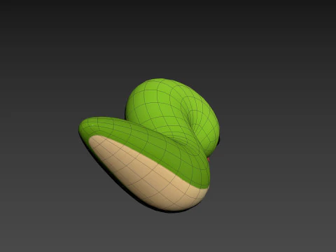 Charakter282 Schlange 3D Modell