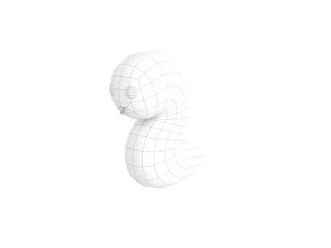 Charakter282 Schlange 3D Modell
