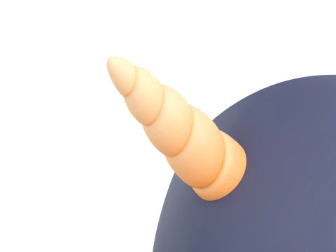Character283 Narwhal 3D Model