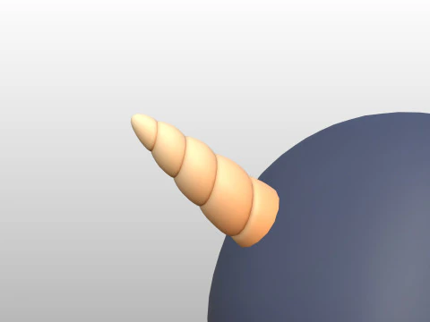Character283 Narwhal 3D Model