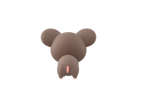 Character284 Rat 3Dモデル