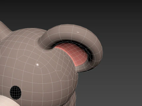 Karakter284 Tikus Model 3D