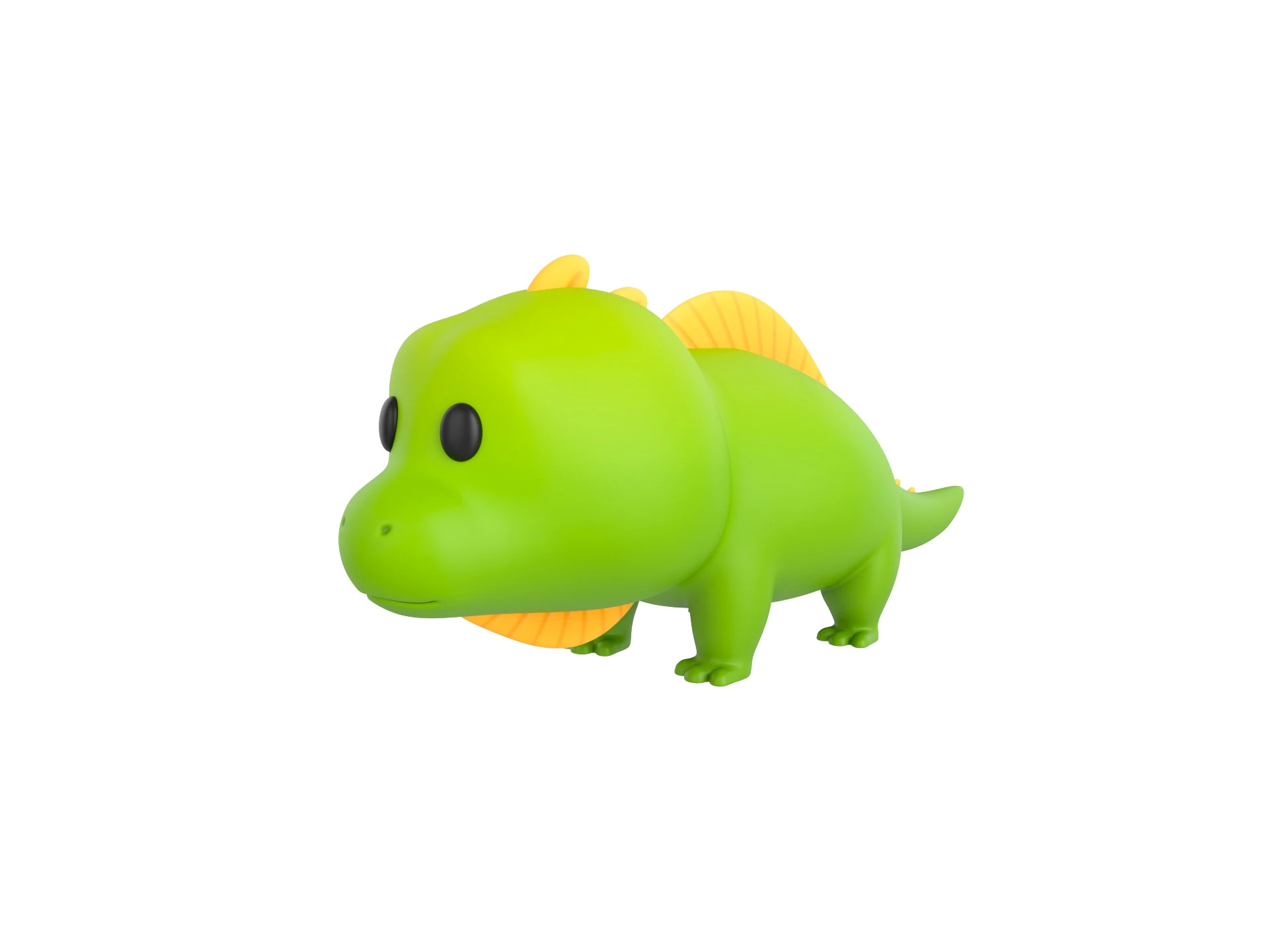 Character285 Lizard 3D Model .c4d .max .obj .3ds .fbx .stl .blend