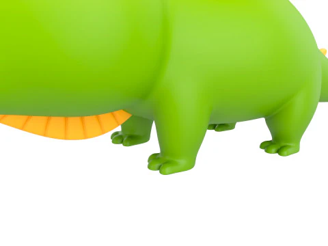 Character285 Lizard 3D Model