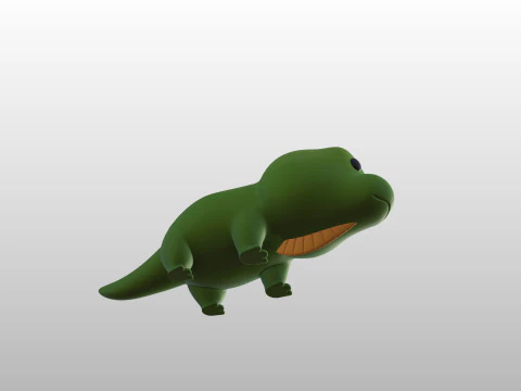 Character285 Lizard 3D Model