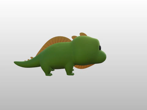 Character285 Lizard 3D Model