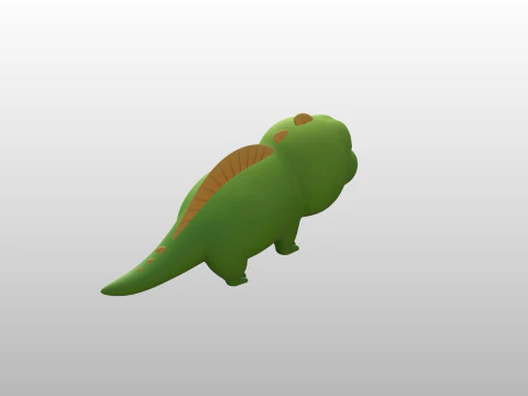 Character285 Lizard 3D Model