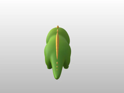 Character285 Lizard 3D Model