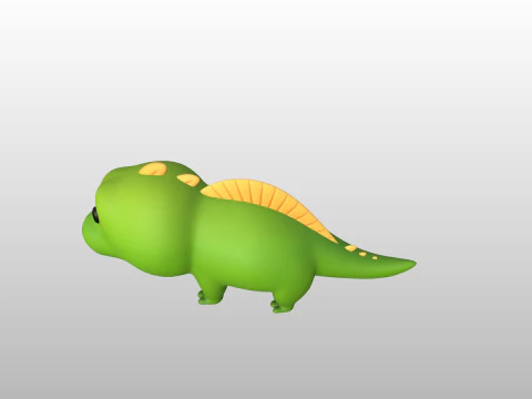 Character285 Lizard 3D Model