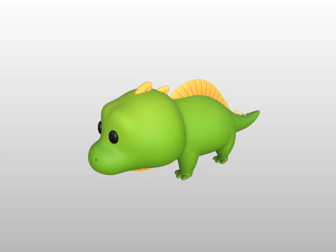 Character285 Lizard 3D Model