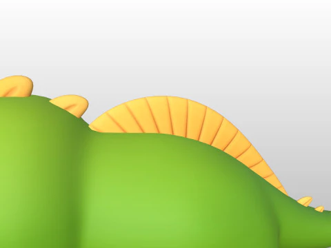 Character285 Lizard 3D Model