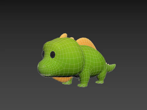 Character285 Lizard 3D Model