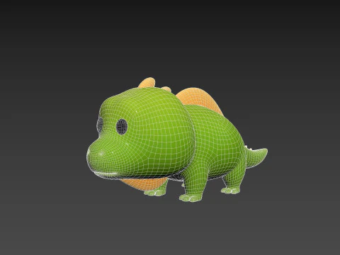 Character285 Lizard 3D Model