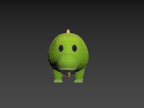 Character285 Lizard 3D Model