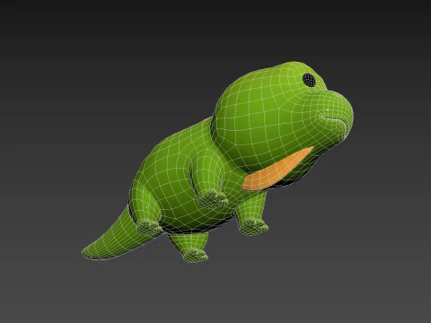 Character285 Lizard 3D Model