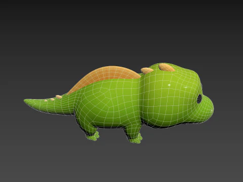 Character285 Lizard 3D Model