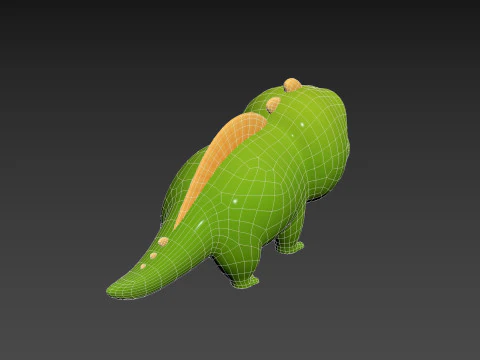 Character285 Lizard 3D Model