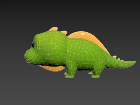 Character285 Lizard 3D Model