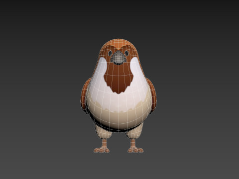 Character286 Sparrow 3D-Modell