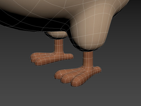 Character286 Sparrow 3D-Modell
