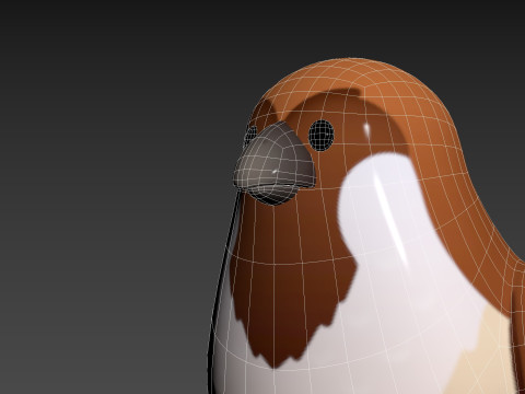 Character286 Sparrow 3D-Modell