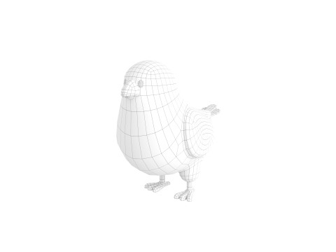 Character286 Sparrow 3D-Modell