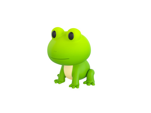 Character287 Frog Modelo 3D