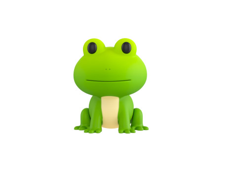 Character287 Frog Modello 3D