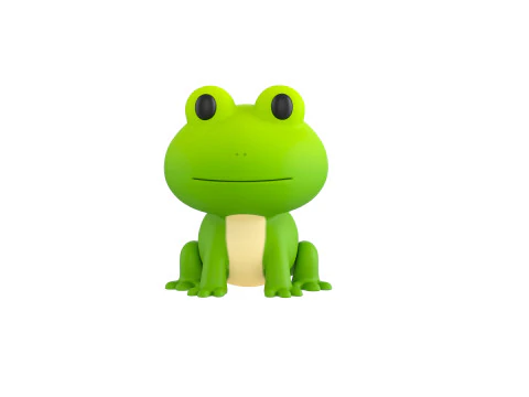 Character287 Frog 3D Model