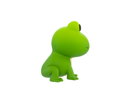 Character287 Frog Modello 3D