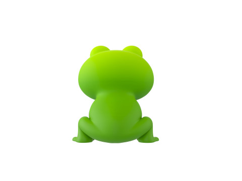 Character287 Frog Modello 3D