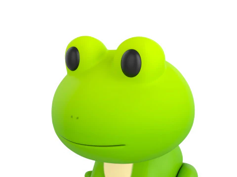 Character287 Frog 3D Model