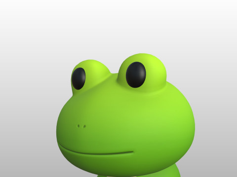 Character287 Frog Modello 3D