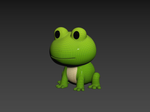 Character287 Frog Modello 3D