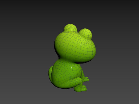 Character287 Frog Modello 3D