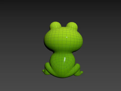 Character287 Frog 3D Model