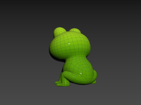 Character287 Frog Modello 3D