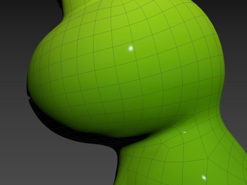 Character287 Frog Modello 3D