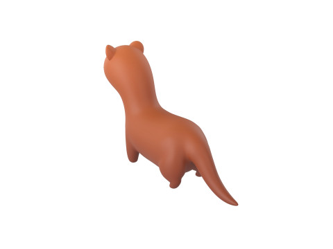 Character288 Weasel 3D Модель