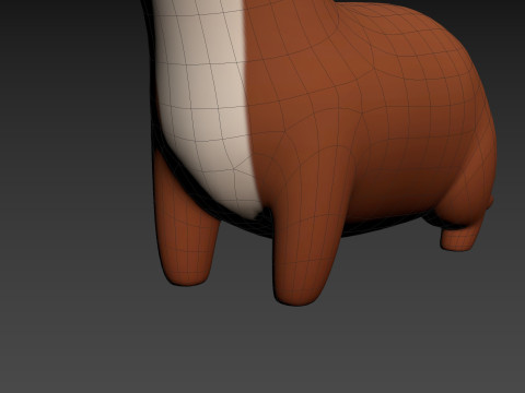 Character288 Weasel 3D Модель