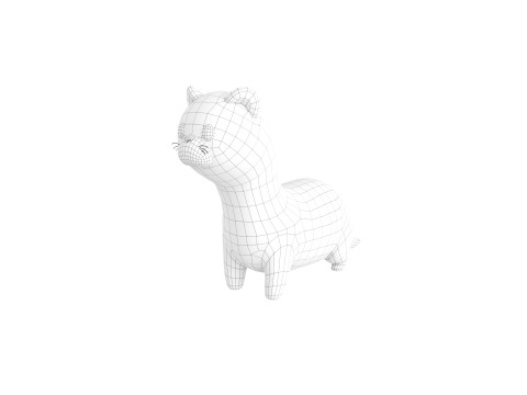 Character288 Weasel 3D Модель