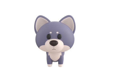 Character289 Wolf Modèle 3D