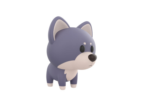 Character289 Wolf Modèle 3D