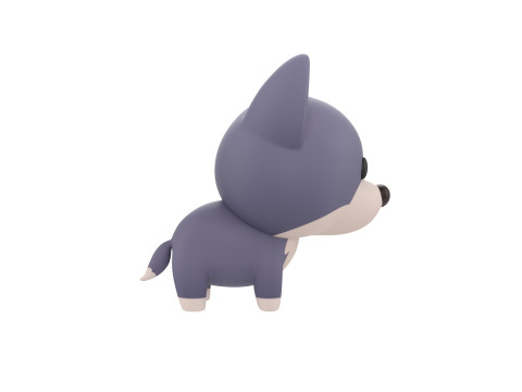 Character289 Wolf Modèle 3D