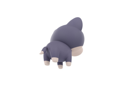 Character289 Wolf Modèle 3D