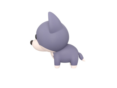 Character289 Wolf Modèle 3D