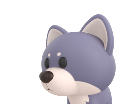 Character289 Wolf Modèle 3D