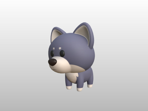 Character289 Wolf Modèle 3D