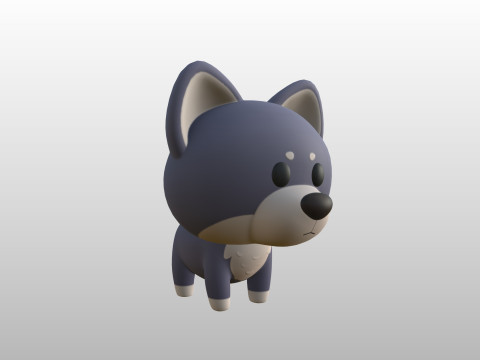 Character289 Wolf Modèle 3D